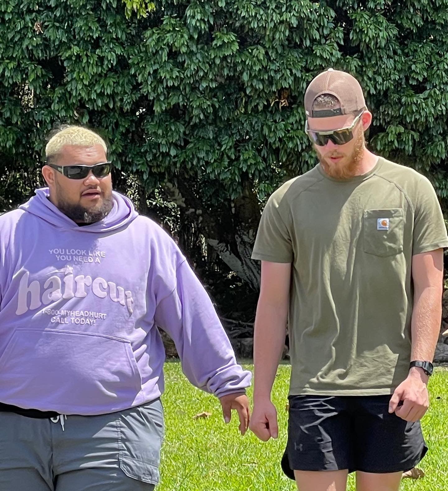 Haircut Hoodie Lavender