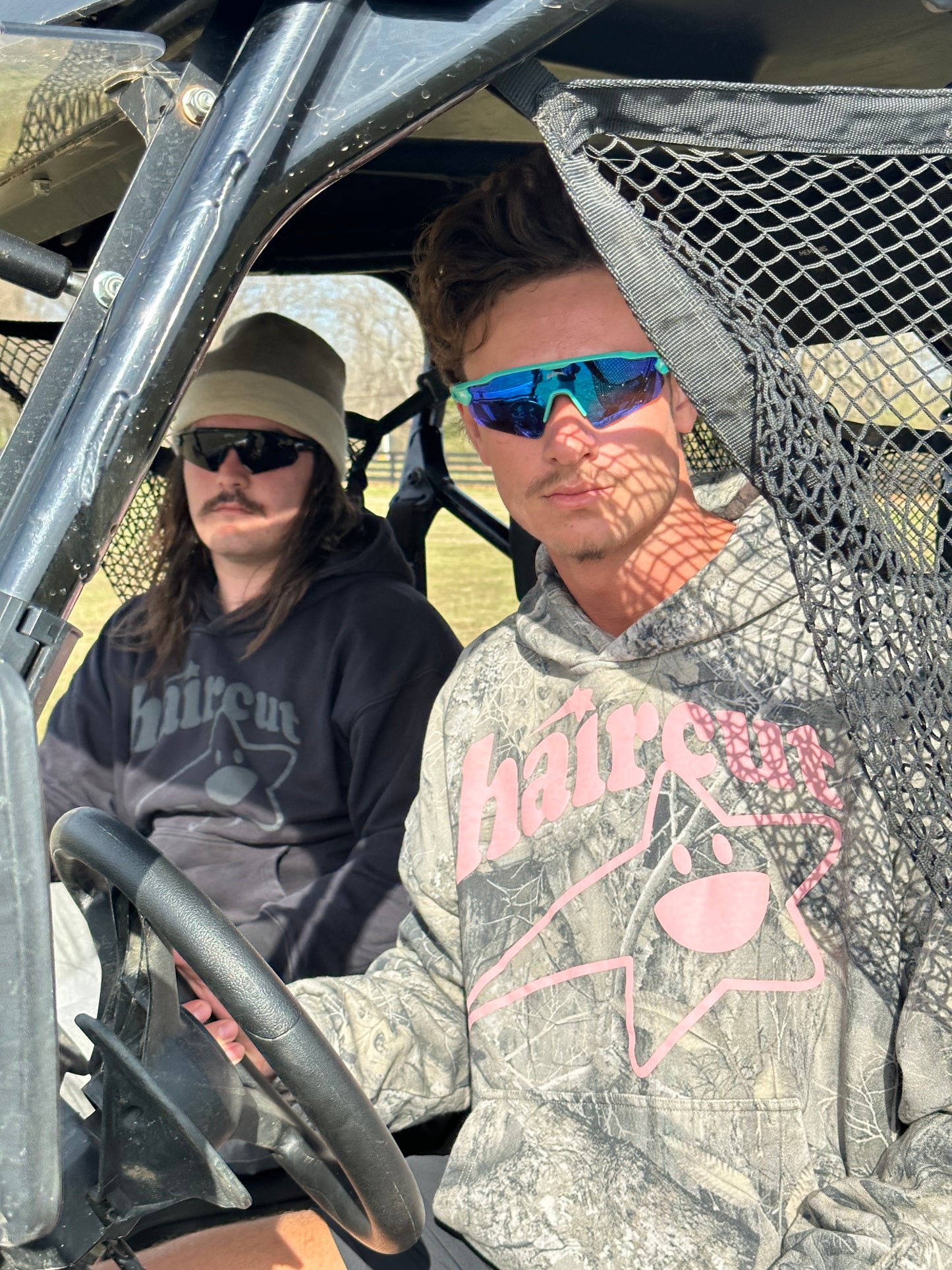Camo Hoodie Pink