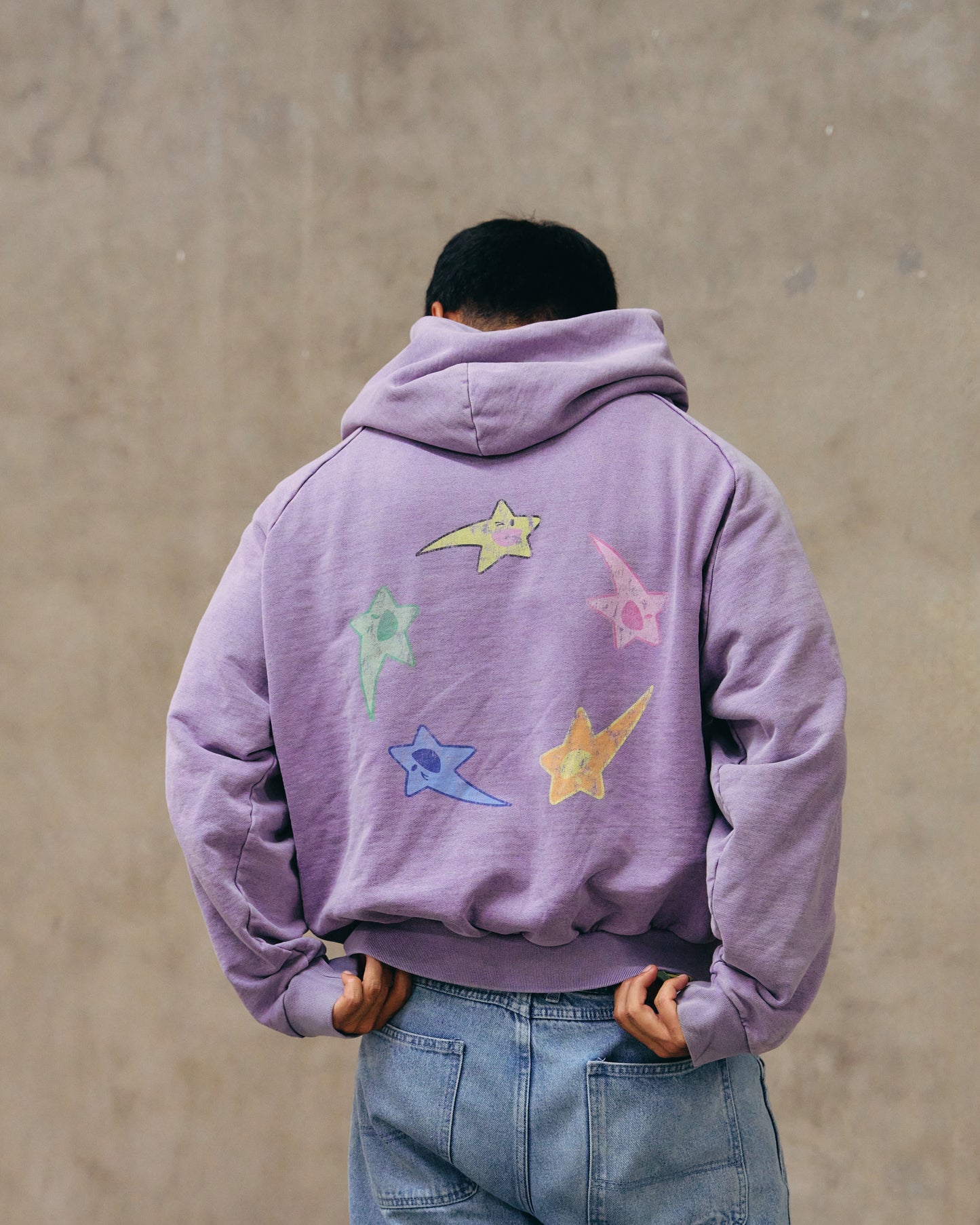 Vintage Purple Hoodie