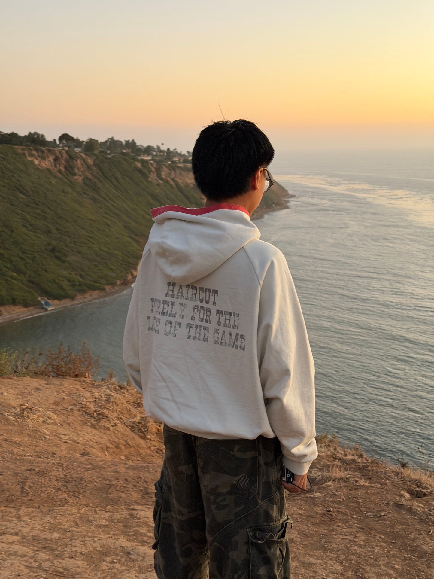 White Vintage Hoodie