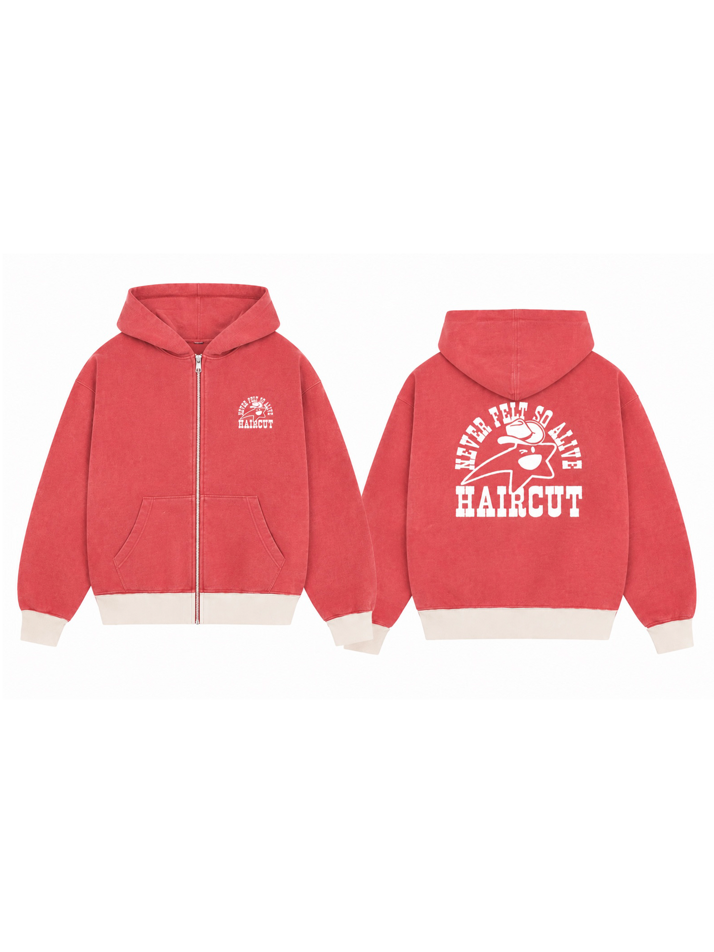 Cowboy Zip Up Red