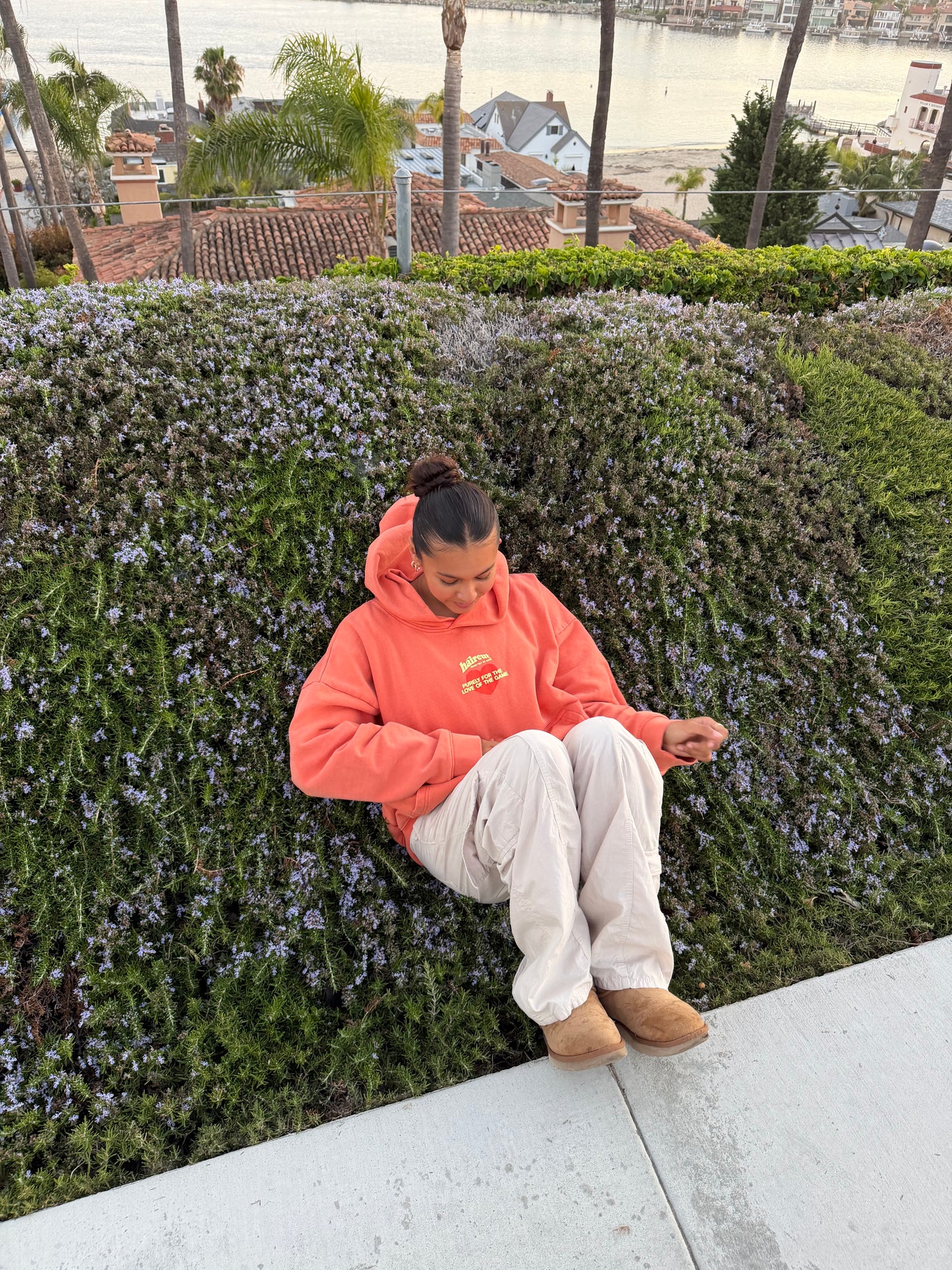 Love of the Game Hoodie Orange