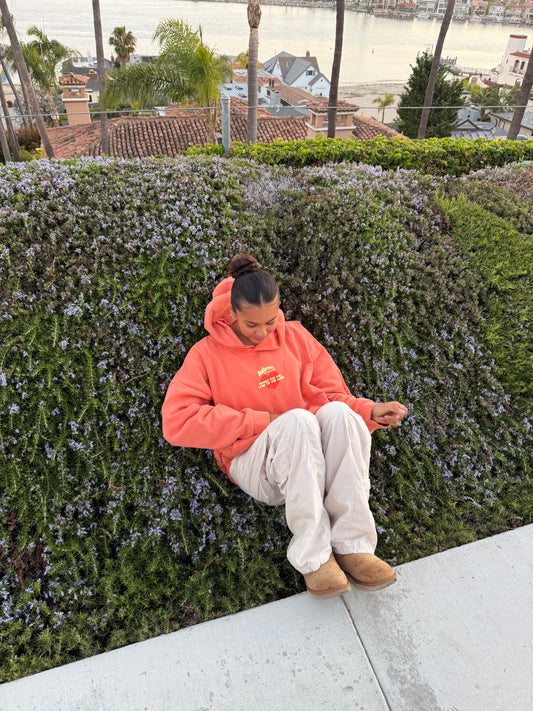Love of the Game Hoodie Orange