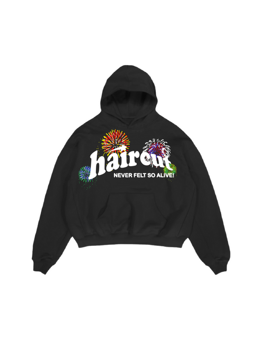 Firework Hoodie Black