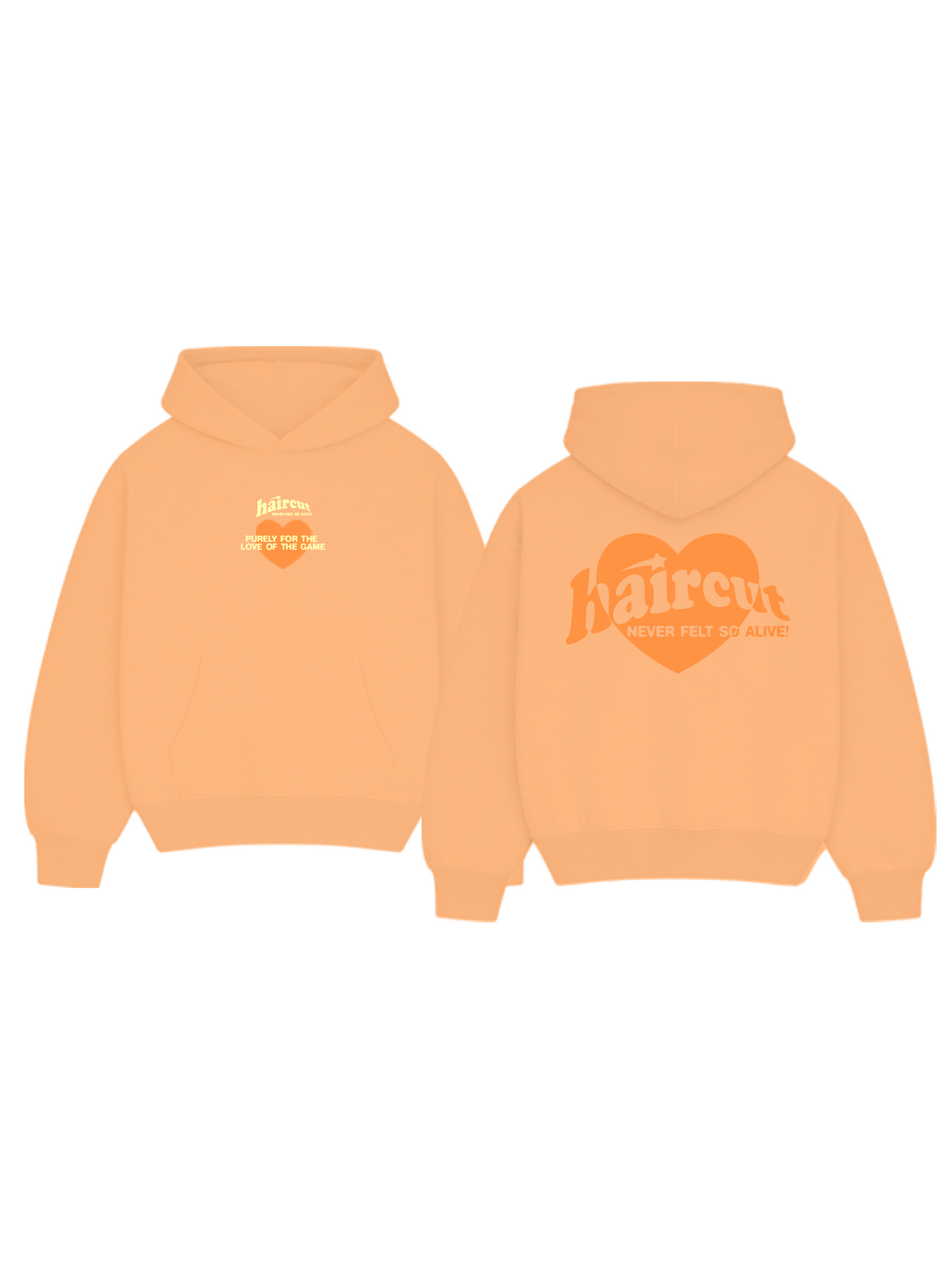 Love of the Game Hoodie Orange