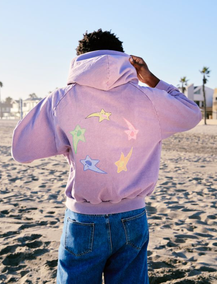 Vintage Purple Hoodie