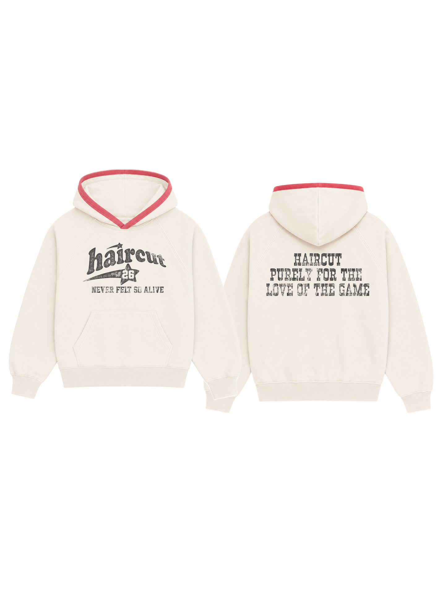 White Vintage Hoodie