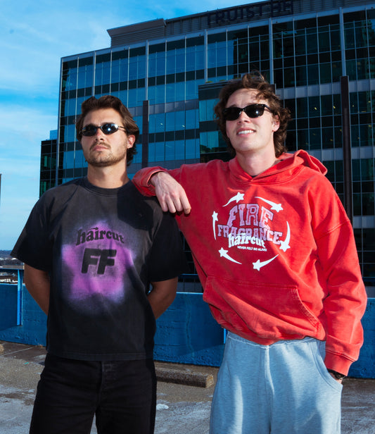 Haircut FF Hoodie Red