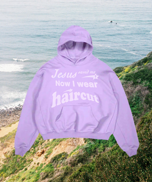 Lavender Jesus Hoodie Preorder