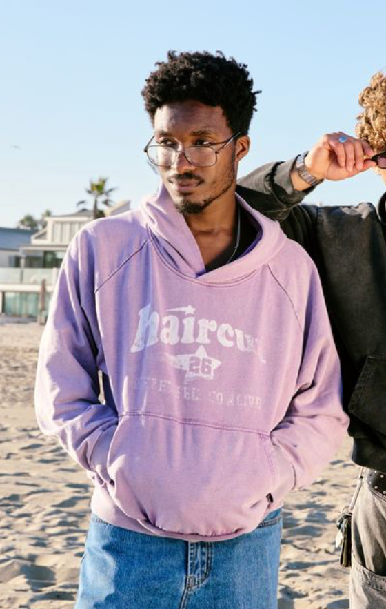Vintage Purple Hoodie