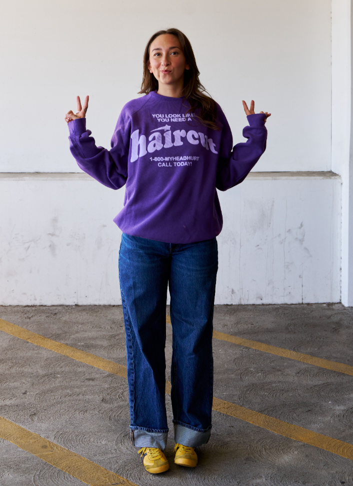 Purple Crewneck L