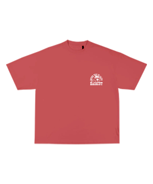 Haircut Cowboy Shirt Red