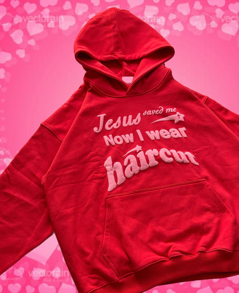 Jesus Hoodie Red