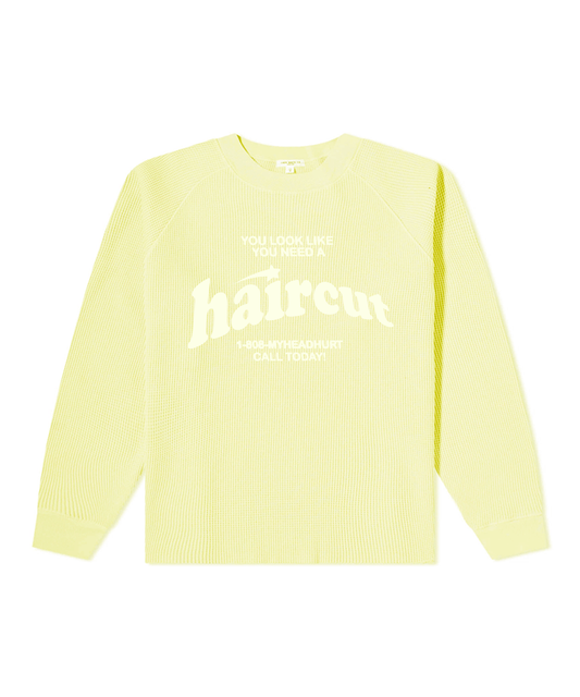 Haircut Thermal Pastel Yellow